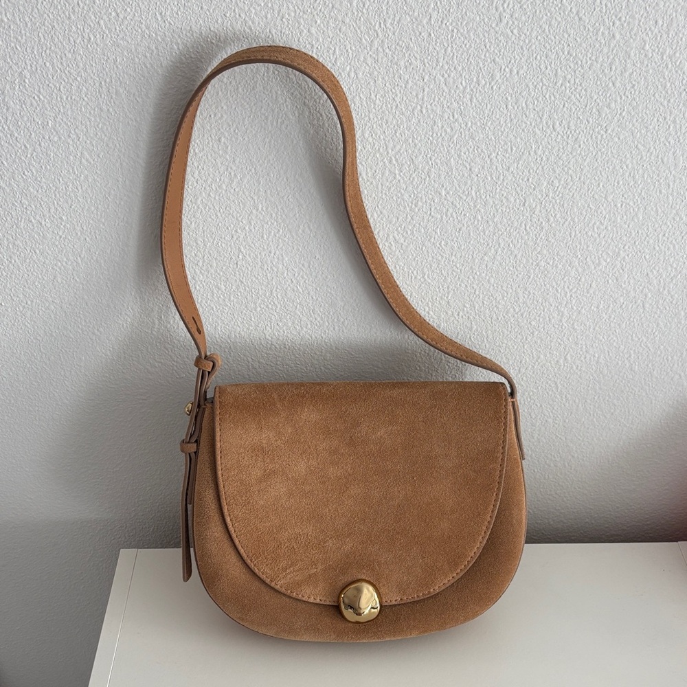 Madewell Tan Leather Shoulder Bag